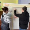 Абітурієнти мали чудову нагоду познайомитися із професією штукатура, маляра та власноруч спробувати себе в цій справі